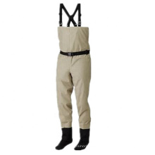 Solid Color Breathable Chest Wader with neoprene socks